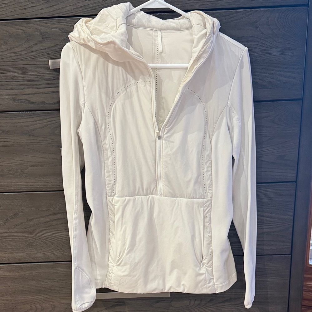 lululemon athletica White Hoodie